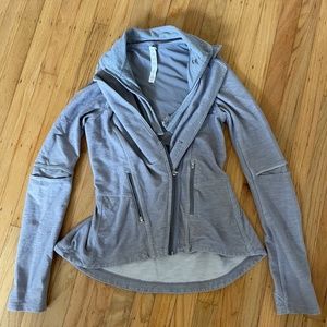 Rare Lululemon Running Jacket Grey US 6